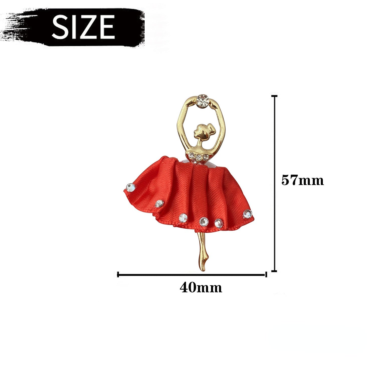 Venta al por mayor Diamond Ballerina Girl Car Perfume Clip Decoración